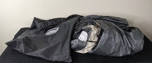 lot 38 image: Comfy Coleman Queen Double High Air Mattress
