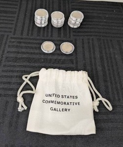 lot 34 image: Lot of 19 Commemorative Return to Monticello Nickels (2006)