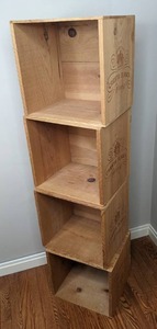 lot 120 image: Cresta Blanca Winery Wooden Crates (4)