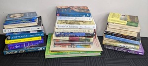 lot 112 image: Assorted Book Collection Danielle Steel, Jodi Picoult, Ruth Ware, Nicholas Sparks and More