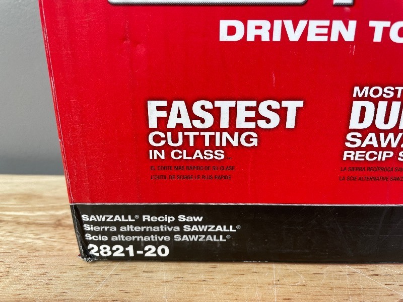 lot 24B image: Brand New Milwaukee M18 FUEL GEN-2 18V Lithium-Ion Brushless Cordless SAWZALL Reciprocating Saw Y