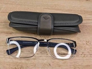lot 120A image: NEW Emporio Armani 1027 Eyeglasses with Display Lenses L