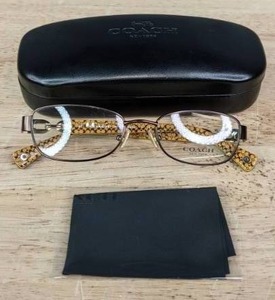 lot 108A image: NEW Coach Eyeglasses with Display Lenses  L