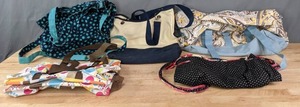 lot 92 image: Assortment of 5 Thirty One Brand Bags and Totes Crossbody, Beach, Organizer, Weekend, Etc. E