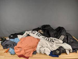lot 131 image: Various Sized Mens and Boys Clothing  A