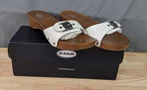 lot 46 image: NEW Dr Scholls Womans Size 10M Slide Sandals K