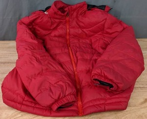 lot 43 image: The North Face Red & Black Womens Coat, Size Large A