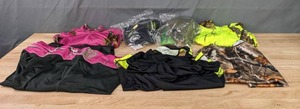 lot 170 image: Assorted Womens XL and XXL Camo Athletic Clothes and New Hats A