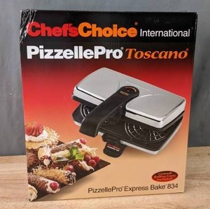 lot 34 image: NEW Chefs Choice International Pizelle Pro Toscano  K