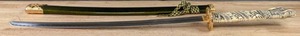 lot 42A image: Stainless Steel Replica Samurai Sword 48L  K