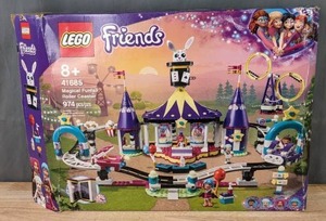 lot 35A image: Lego Friends Magical Funfair Roller Coaster  M