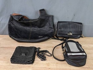 lot 116A image: (4) PursesBags - BCBGeneration, Jimmy Choo, A New Day A