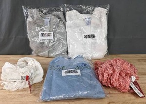 lot 196 image: Assortment of NEW Blair Womens Clothing & Merona Scarfs K