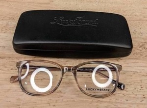 lot 194B image: NEW Lucky Brand Glasses with Display Lenses L