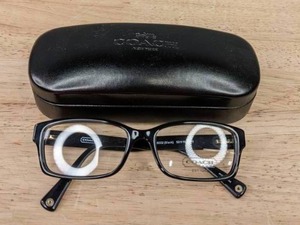 lot 75A image: NEW Coach Eyeglasses with Display Lenses L