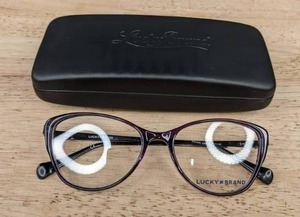 lot 245 image: NEW Lucky Brand Glasses with Display Lenses L