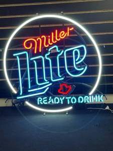 lot 46 image: Miller Lite Ready to Drink animated neon sign