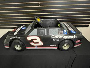 lot 54 image: Dale Earnhardt #3 NASCAR Intimidator pedal car, Elmers Toy Museum