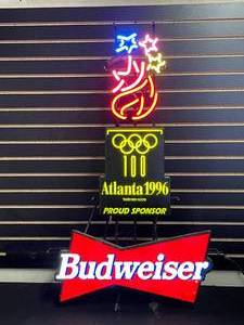 lot 58 image: Budweiser Atlanta 1996 Olympics neon