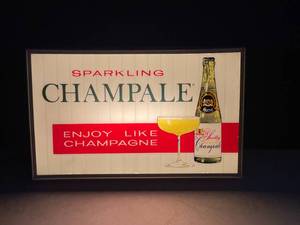 lot 76 image: Sparkling Champale light up