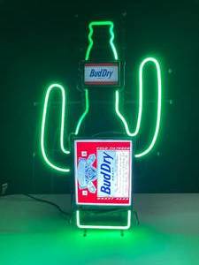 lot 36 image: Bud Dry cactus neon, hard to find