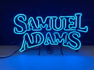 lot 112 image: Samuel Adams double-stroke neon