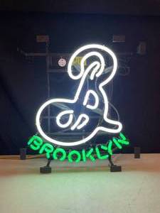lot 111 image: Brooklyn B neon