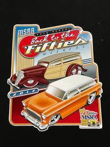 lot 122 image: 2017 Back to the 50s tin tacker, 50th Ann. MSRA