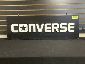 lot 172 image: Converse shoes, heavy duty, hanging pop-culture icon