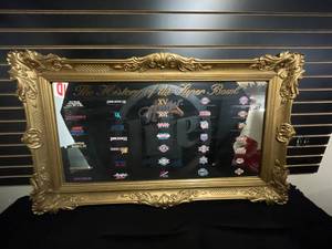 lot 161 image: Miller History of the Super Bowl mirror