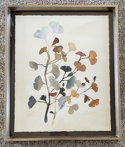 lot 52 image: Pair of Decorative Floral Framed Prints