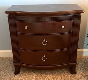 lot 53 image: Pair of Nightstands  Side Tables