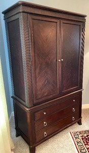lot 54 image: Amazing Armoire with Drawers