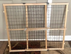 lot 88 image: Two Wooden Adjustable Width Gates