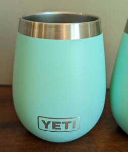 lot 29 image: Pair of Yeti 10oz Wine Tumblers