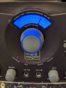 lot 77 image: Singing Machine Karaoke Set