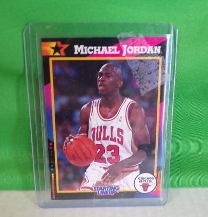 1990 Michael Jordan Kenner Starting Lineup Basketball Rookie Card