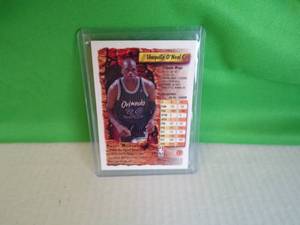 lot 114 image: Shaquille O Neal Card