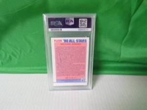 lot 127 image: 1990 Fleer All Star Michael Jordan PSA 7