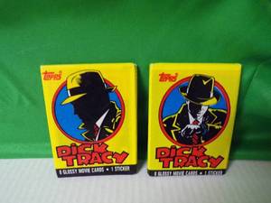 lot 134 image: Miscellaneous Sealed Pack Lot (Dick Tracy Hammerhead Packs Lethal Weapon)