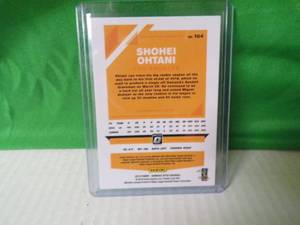 lot 140 image: Topps Baseball Chrome Shohei Ohtani Card