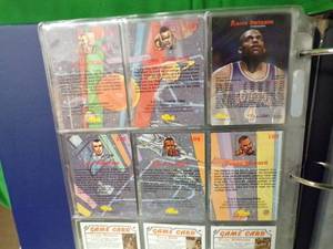 lot 506 image: Basketball Binder of Classic Cards