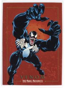 lot 94V image: VENOM 1992 Marvel Masterpieces Trading Card #97