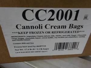 Case of 8 - 2.2 lb. Frozen Bags Can...