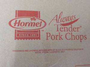 10 lb. Box Frozen Hormel Always Ten...