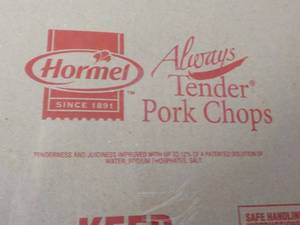 10 lb. Box Frozen Hormel Always Ten...