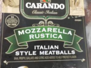 4 - 16 oz Frozen Caranda Mozzarella...