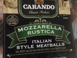 4 - 16 oz Frozen Caranda Mozzarella...