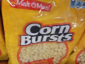 6 - 12 oz Bags Malt O Meal Corn Bur...