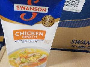 12 - 32 oz Swansons Chicken Broth...